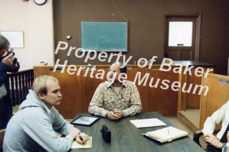 Baker City Hall renovation meetings, c.a. 1990s