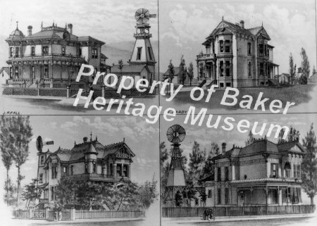 Four houses in Baker
