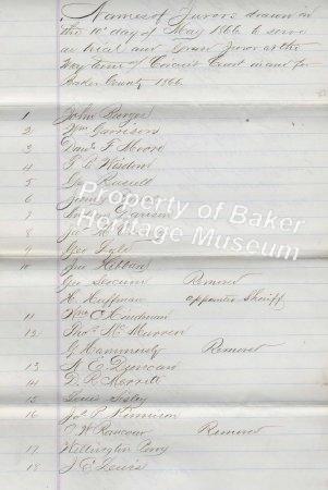 Jury list May 1866 1
