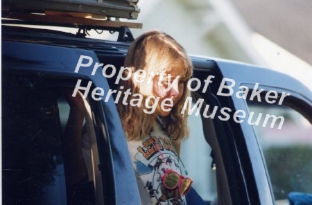 Child in vehicle, Miners' Jubilee