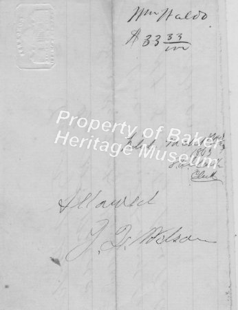 Waldo Rental Receipt 1863 2