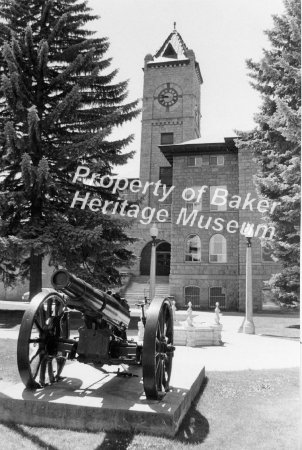 Baker Co. Courthouse&cannon