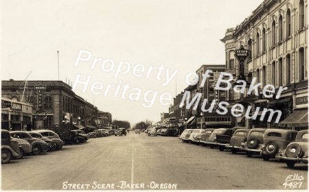 BakerCity Main St. ca. 1950b