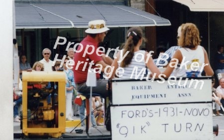 Antique Ford equipment, Jubilee parade