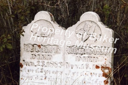 Wingville cemetary markers.