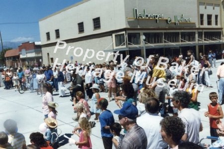 Christmas Parade, early 1990s.