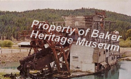 Sumpter Valley Dredge--postcar