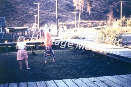 Haskell, BeaJean & Evelyn Mitchell (l. to r.)