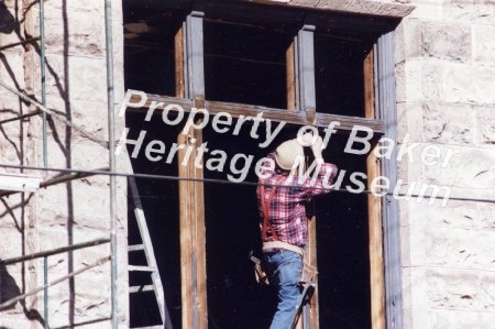 Baker City Hall renovation meetings, c.a. 1990s