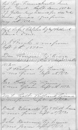 1872-1873 license list 1