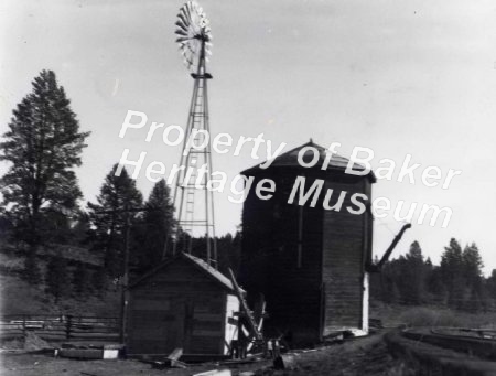 SVRR water tower in Sumpter