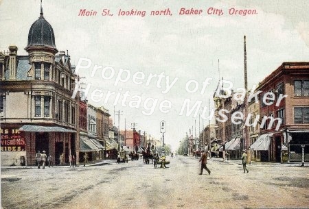 BakerCity Main St. ca. 1890