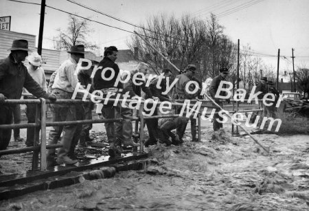 Flood Feb. 24, 1957