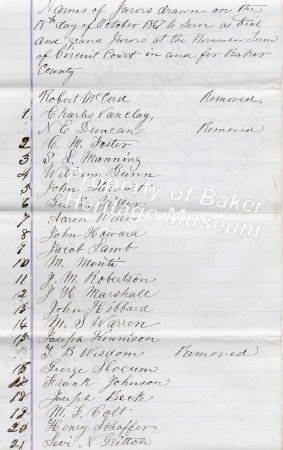 Grand Jury list 1867 1