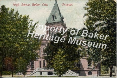 Baker High School. ca 1909