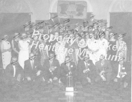 BHS class of 1938, possibly 30th reunion.