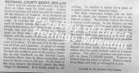 Kenmare, County Kerry, Ireland
