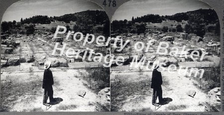 Ruins of Temple of Zena, Olympia, Greece