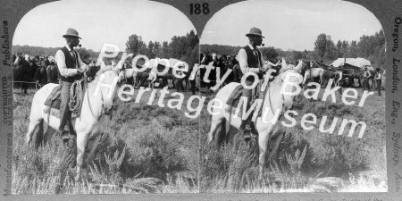 Cowboys, Broncho Corral and camp, Montana