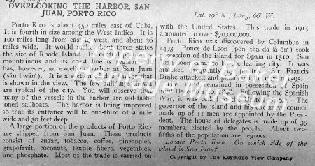 harbor, San Juan, Porto Rico desc.