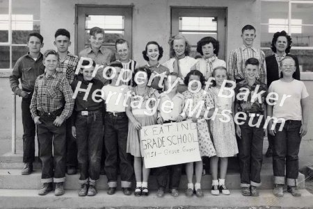 Keating School, 1950-51