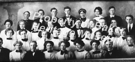 Baker High Scool Class, 1910
