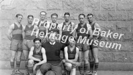 Basketball team, BHS, 1930s and 50s