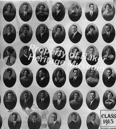 BHS class, 1913