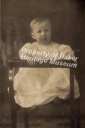 Infant in chair