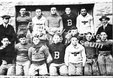 1917 Baker High School team.