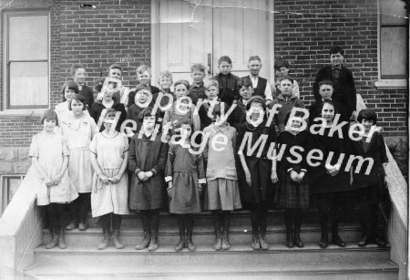 School class 5th or 6th grade ca. 1920