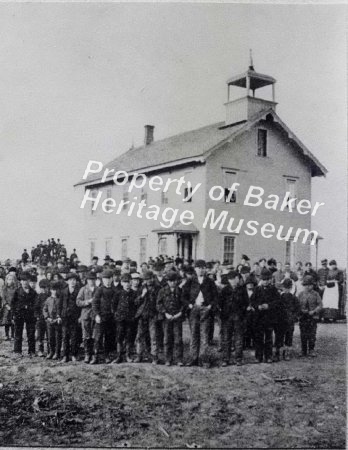 Early public school in Baker C