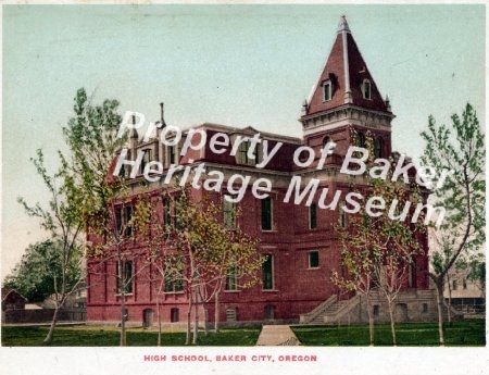 Baker High School. ca 1909