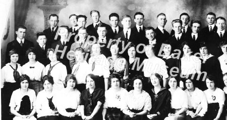 Baker High School Class, 1915