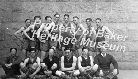 Basketball team, BHS, 1930s and 50s