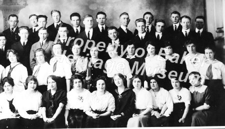 Baker High School Class, 1915
