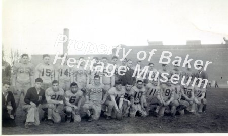 BHS football team approx 1941. Stoll et all