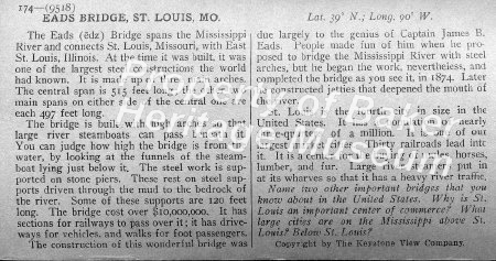 Eads Bridge, St. Louis, MO desc.