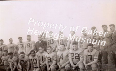 BHS football team approx 1941. Stoll et all