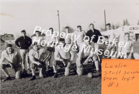 BHS football team approx 1941. Stoll et all