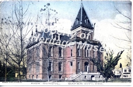 Baker High School. ca 1909