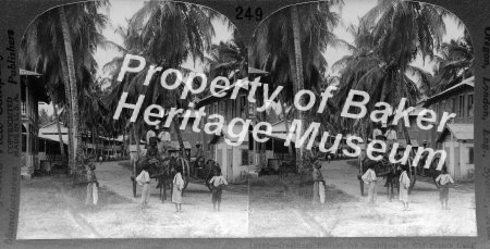 Dwellings built for French in Colon, Panama