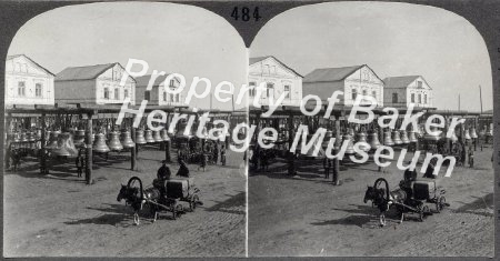 The Great Bell Market at the Fair, Nizhal  Novgored, Russia.