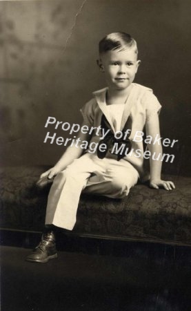 Boy in sailor suit