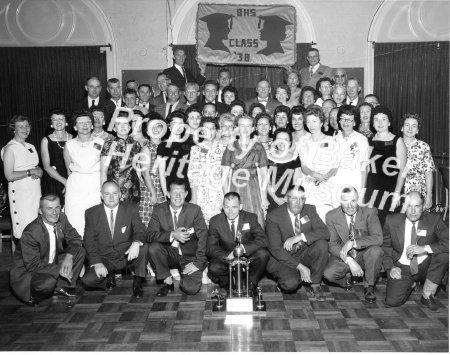 BHS class of 1938, possibly 30th reunion.