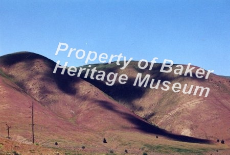 Sagebrush hills in Baker Co.