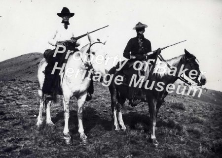 Mounted men