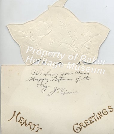 Birthday greetings ca 1910
