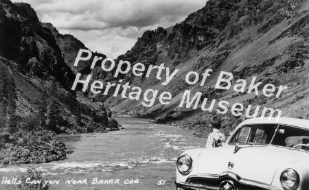 Hells Canyon by car, ca. 1940