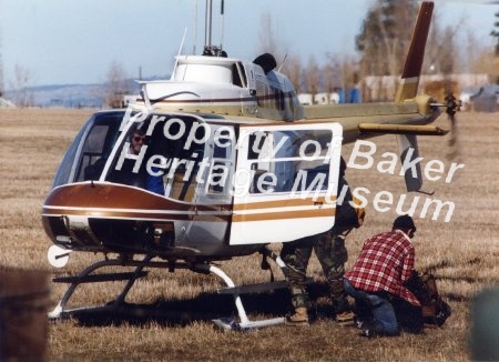 Dooley Mountain fire ca.1988